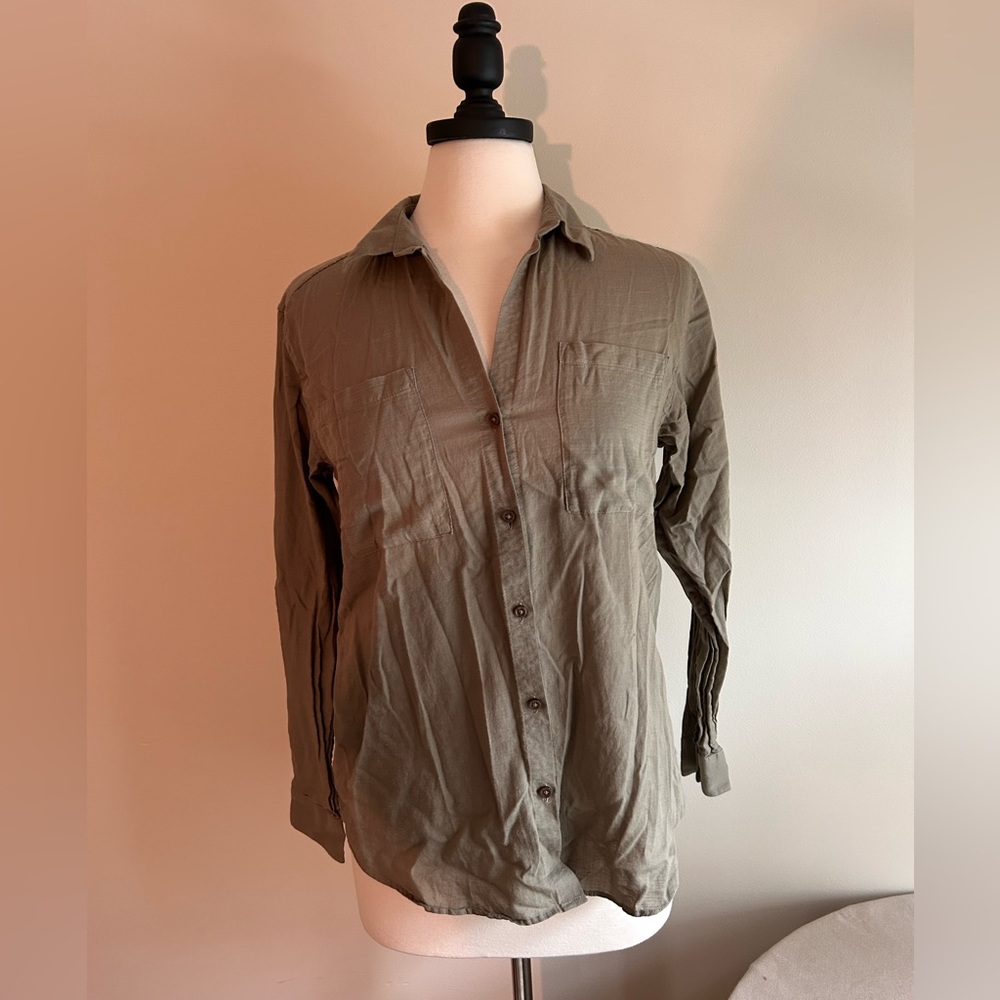 Patagonia Cotton and Hemp Linen Button Down